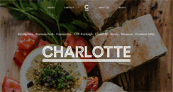 Desktop Screenshot of charlottecafe.com.au